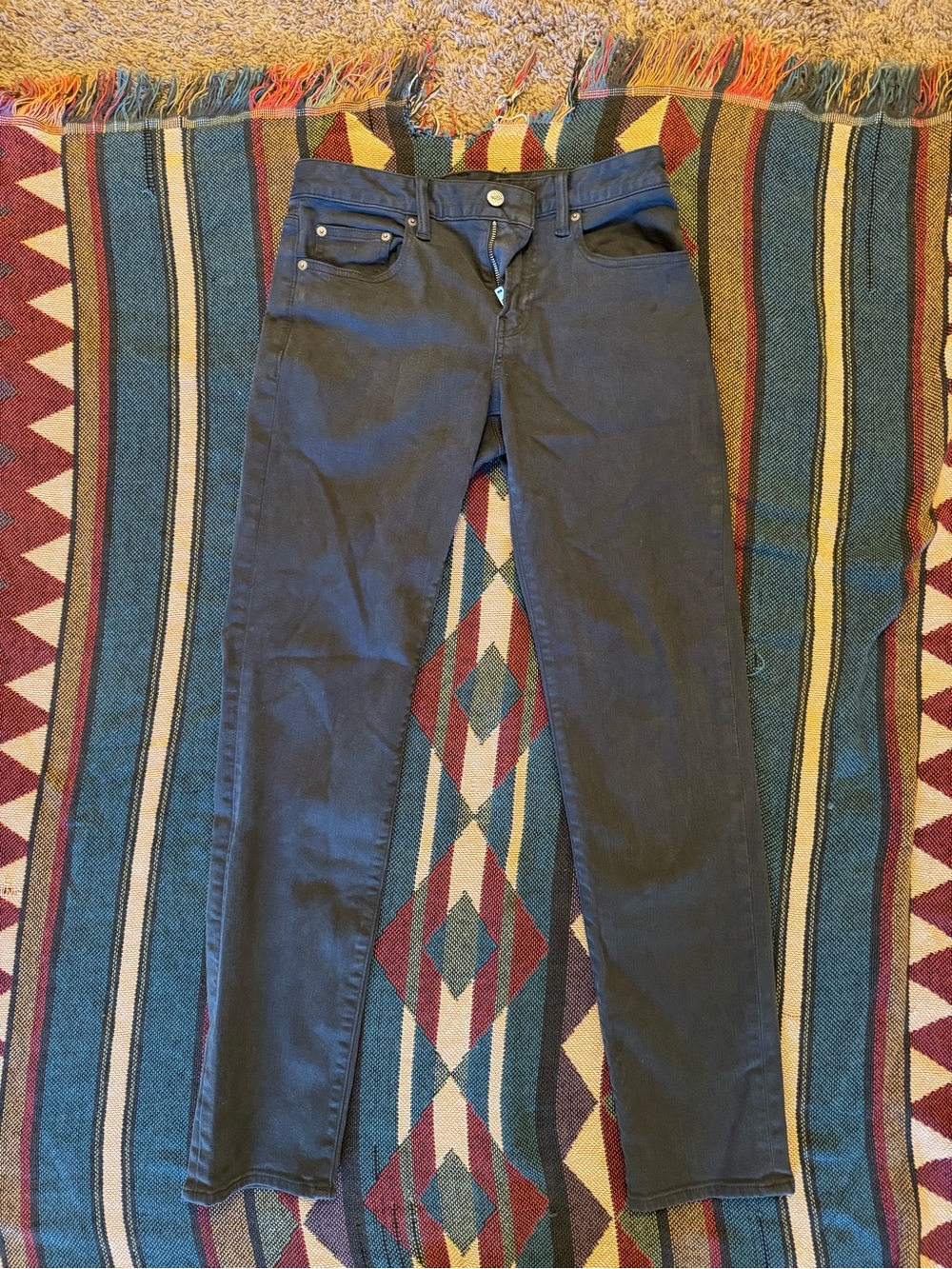 Men’s Bonobos slim fit travel jean charcoal gray